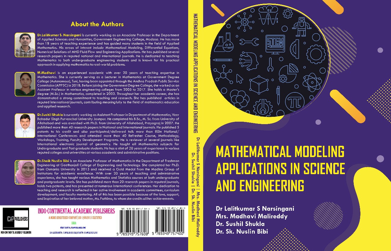 Mathematical Modeling: Applications in Science and Engineering Cover Image